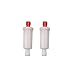 2-pack Polaris OEM Inline Fuel Filter, Fits All 1/4" Id Fuel Lines, Polaris P/n 2530009