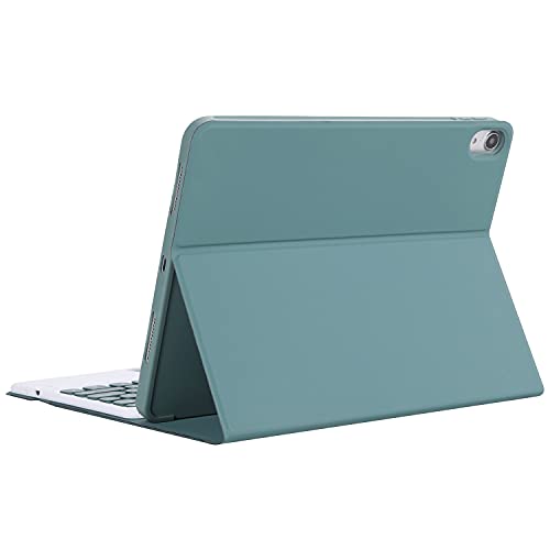 ZOMUN Capa de teclado para iPad 10.2 (2019, 7ª geração/2020, 8ª geração/2021, 9ª geração), teclado B