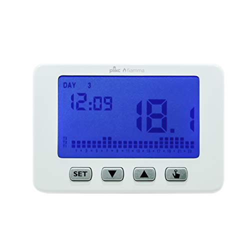 Preisvergleich Produktbild CronoThermostat, digital, wöchentliche Batterien - Plikc FIAMMA PLK267603