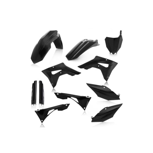 Carénage plastique Acerbis pour Honda Crf 450 RX 2019 de finition noire haut de gamme