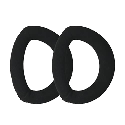 kwmobile Ear Pads Compatible with Sennheiser HD700 Earpads - 2X Replacement for Headphones - Black