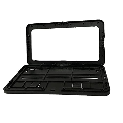 GadiBike Bike Metal Bike HSRP IND Number Plate Frame Cover Set of