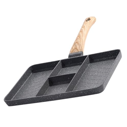 Cabilock Sartén Antiadherente para Desayunos y Carnes Sartén Multifuncional para Huevos y para Cocción de Limpiar y Usar Fabricada