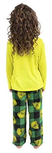 Dr. Seuss The Grinch Kids' Pajama, Matching Family Sleep Set With Socks Behave For The Holidays4