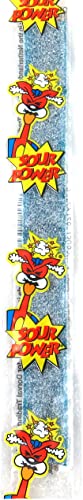 Sour Power Wrapped Belts, Blue Raspberry, Individually Wrapped Belts , 150 Count - Pack Of 1 #TOP3