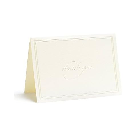 Gartner Studios Pearl Ivory Thank You Cards Cover