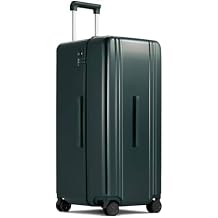 ZERO Halliburton Classic Lightweight 4.0 Rolling Trunk Large, Hardside 31-Inch, 4 Dual Spinner Wheels, Telescoping Handle, Front & Side Handles, TSA Accepted Lock, 99L, Gloss Finish- Racing Green