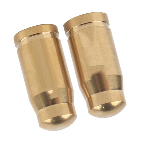 Cápsulas de válvula TC4 para bicicleta, diseño ligero, pack de 2 (Oro) miniatura 2