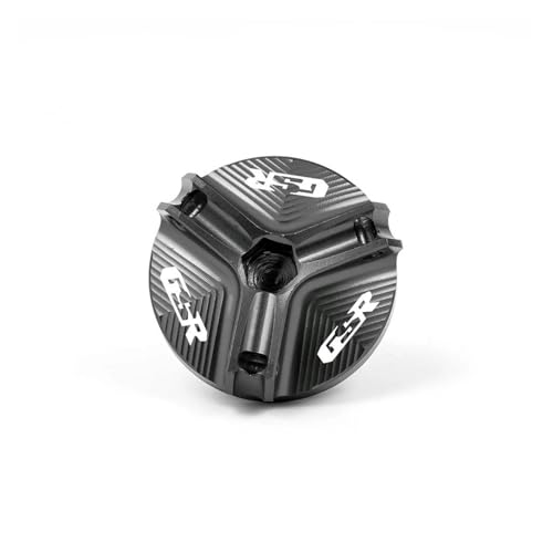 Kraftstofftank Für Suzuki GSR750 GSR400 GSR600 Motoröl-Einfülldeckel Vordere Bremsflüssigkeitsbehälterabdeckung(Gray)