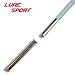 LureSport 5 Sets Connecting Tube A Brass Ferrules Chrome Plated Rod Fishing Rod Building Component Repair Pole DIY Accessory (1pc Each Size 5 6 7 8 9)