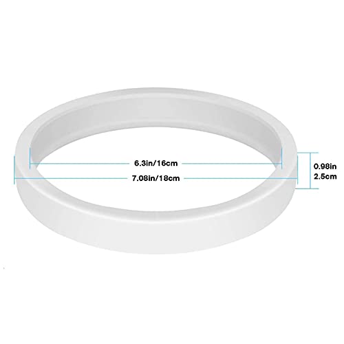 CargoTi Pneus de limpeza de piscina branco, pacote com 3 unidades, duráveis, para substituição de pn