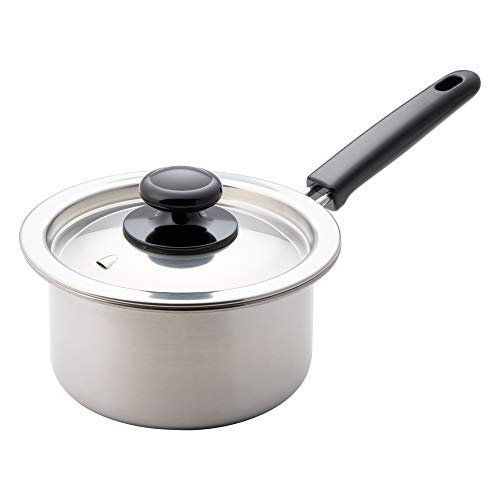 Endo Shoji AKTE101 Dream Pro Single Handle Pot, 6.3 inches (16 cm), Molybdenum Stainless Steel, Made in Japan
