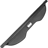 Laderaumabdeckung Kofferraum Schutz Abdeckung Cargo Cover für Ford Escape Kuga 2013-2019, Schwarz Ausziehbar Kofferraumabdeckung, Kofferraum-LadegepäCk-Schild-SchutzhüLle