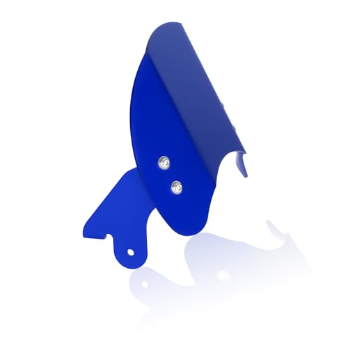 Protection vent Monkey 125 en aluminium bleu contre les projections - 6