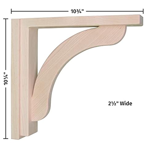 Corbel For Countertops And Shelves - Maple Concave 10 #TOP1