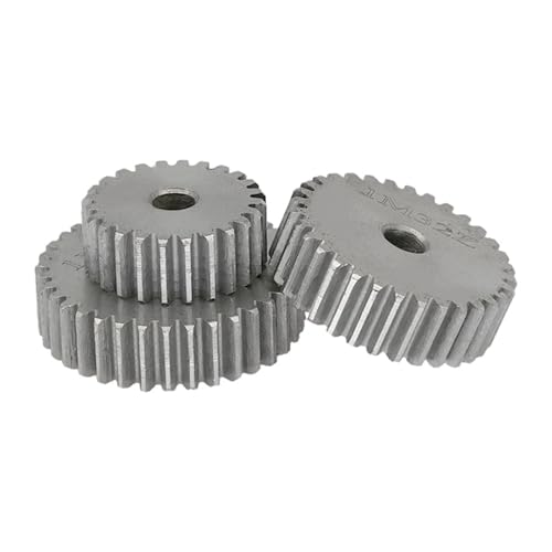 Engrenage métallique 1M 32T anti-usure en acier carbone pour axe moteur 6 mm