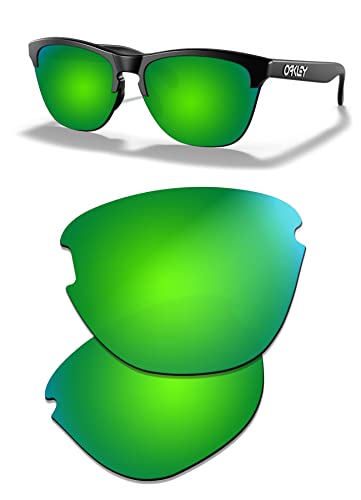 Image of Polarized Lenses Replacement for Oakley Frogskins Lite Sunglasses OO9374
