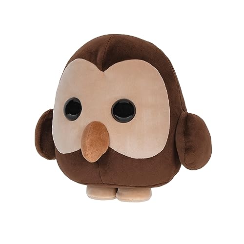 Adopt Me! AME0025-20 cm Plush Owl, Official Plush with Game Code