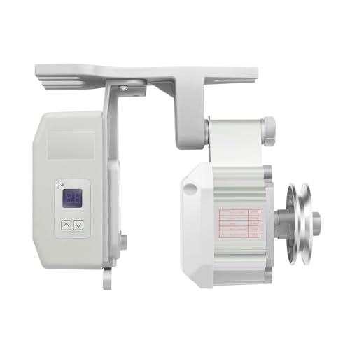 220V Motor eléctrico para máquina de coser de ahorro de energía 550W Servo Motor sin escobillas Máquina de coser industrial 500-3500 RPM para máquinas de coser industriales sin escobillas (550W)