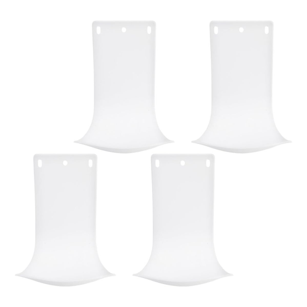 Recogedor de jabón UPKOCH de plástico ABS de alta densidad para fijación vertical en pared