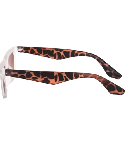 Image of Retro Vintage Rectangilar Thick Abstract UV-Protected Sunglasses For Men And Women