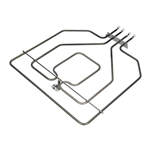 LUTH Premium Profi Parts Heizelement Backofen Oberhitze 2800W 230V kompatibel mit Bosch Siemens ersetzt 00773539 00471369 Heizspirale EGO 20.25899.000