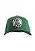 Mitchell & Ness Boston Celtics Curved Brim Snapback Hat Adjustable Cap - Green/Black