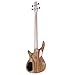 GLARRY Electric Bass Guitar Full Size 4 String Exquisite Stylish Bass with Power Line and Wrench Tool (Burlywood Color)