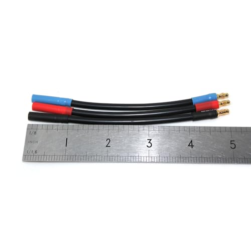 Pack 3 conectores 3.5mm macho a 4mm hembra miniatura 2
