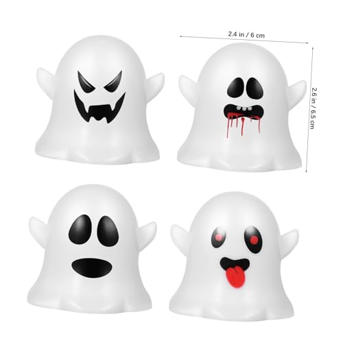Velas LED Fantasma de Halloween pack de 12 luces decorativas para chimeneas 2