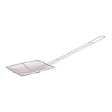 Update International SKR-1 Fryer Skimmer - Mesh 6-3/4' Square, Fine Mesh