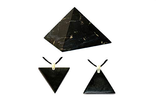 MyHomeLux, Piramide e ciondoli in shungite a Forma...