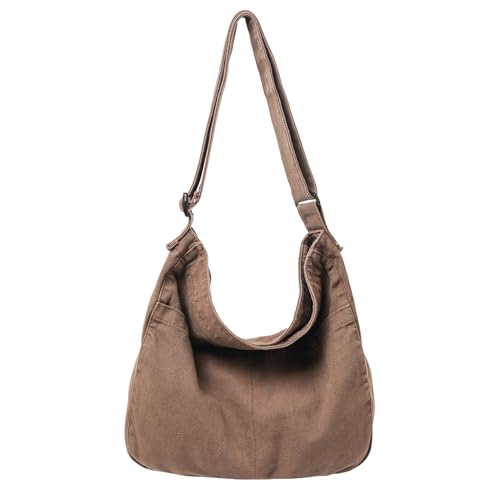 KBTYE Canvas Messenger Bags for Women Crossbody Bag for School