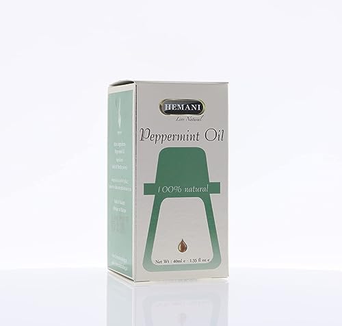 Aceite esencial de menta Hemani Premium 40 ML miniatura 3