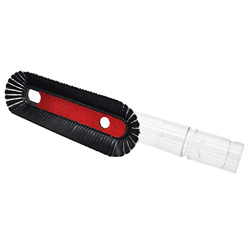 EZ SPARES Compatible Vacuum Parts Replacement V6 Animal Absolute Brush,DYS Dusting Brush Soft Crevice Tool PP Hair for Delicate Surface Cleaning Blinds Drawer Car Frame Furniture