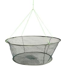 Foldable Fishing Net Hand Casting Cage Crab Net for Minnows, Crab, Lobsters, Fishes