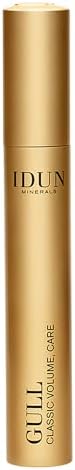 IDUN Minerals Mascara Gull - Lash-lifting, Ultra Thickening Mineral Pigment Formula - Extreme Length and Volume in Intense Black Shade - Cruelty Free, Vegan, and Gentle on Sensitive Eyes - 0.39 oz