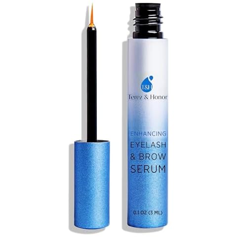 Advanced Eyelash Serum for Thicker, Longer Eyelashes and Eyebrows - Grow Luscious Lashes with Brow Enhancer (3mL) Cover