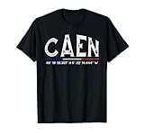 maillot caen exterieur 2019 Léger, Coupe classique, manche à double couture et ourlet à la base