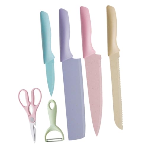 Set Cuchillos Cocina 1 Piezas Acero Inox