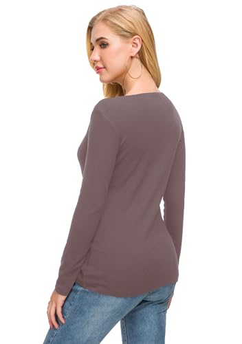 Image of Afibi Women V Neck Zip Front Long Sleeve Casual Top Blouse Shirt /Cardigan