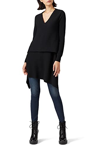 Rent The Runway Pre-Loved Black Asymmetrical Sweater