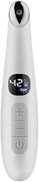 Eye Bliss Pro - Heated Eye Massager with Adjustable Stainless Steel Tip, LED Light Therapy & Gentle Massage for Dry Eyes, Fine Lines, and Collagen Stimulation - At-Home Spa Treatment