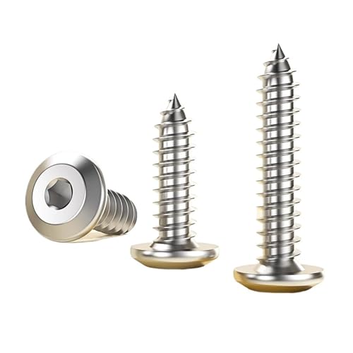 304�X�e�����X�|�Z���t�^�b�s���O�؃l�W�Z�p�\�P�b�g�t���b�g�w�b�hM2 M2.3 M2.6 M3 M4 M5 M6(M3-50Pcs,8mm)