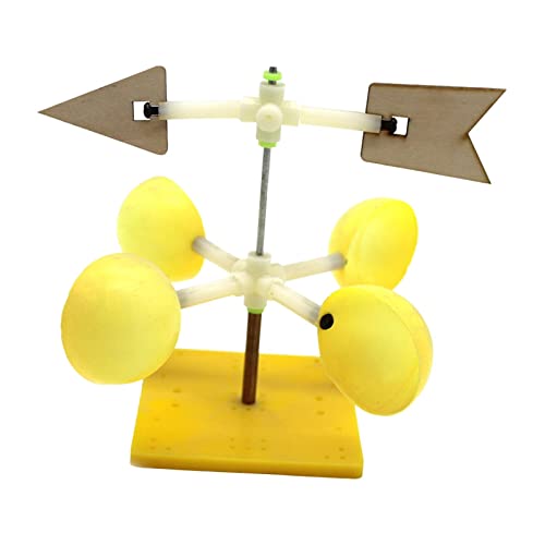 rockible Veleta de Viento Miniatura para Medir el Clima en Casa - Pequeño Instrumento meteorológico para tu hogar