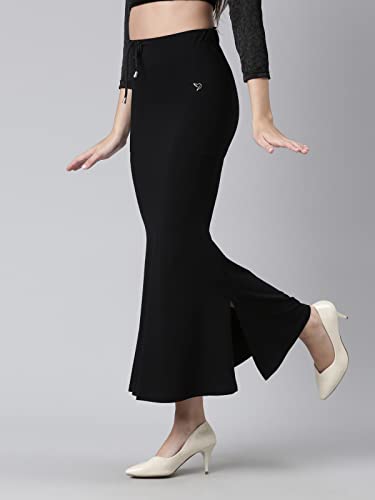 Image of TWIN BIRDS Saree Shapewear for Women | Super Soft Viscose Elastane Saree Petticoat Skirt | Stretchable & Comfortable SareeShaper