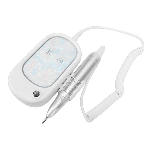 TIKATARER Portable Nail Drill, 35000RPM Ultra Quiet Electric Nail File