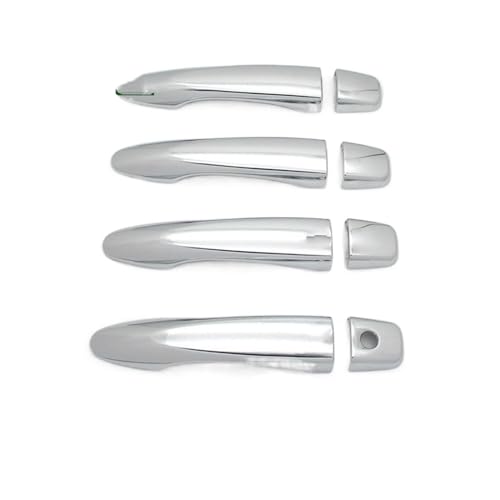 Poignée de porte de voiture pour Nissan Sentra B17 2014-2019 cache de protection ABS chromé 1 trou