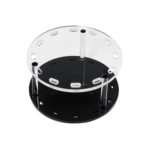 Porte-pince à épiler, porte-pince à épiler pour extension de cils, support de pince à épiler de maquillage pour cils pivotant à 12 trous, présentoir pour outils d'extension de cils, organisateur pour