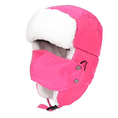 Niños Niñas Invierno Cálido Sombrero a Prueba de Viento Ciclismo Camping Niños Aviador Cap